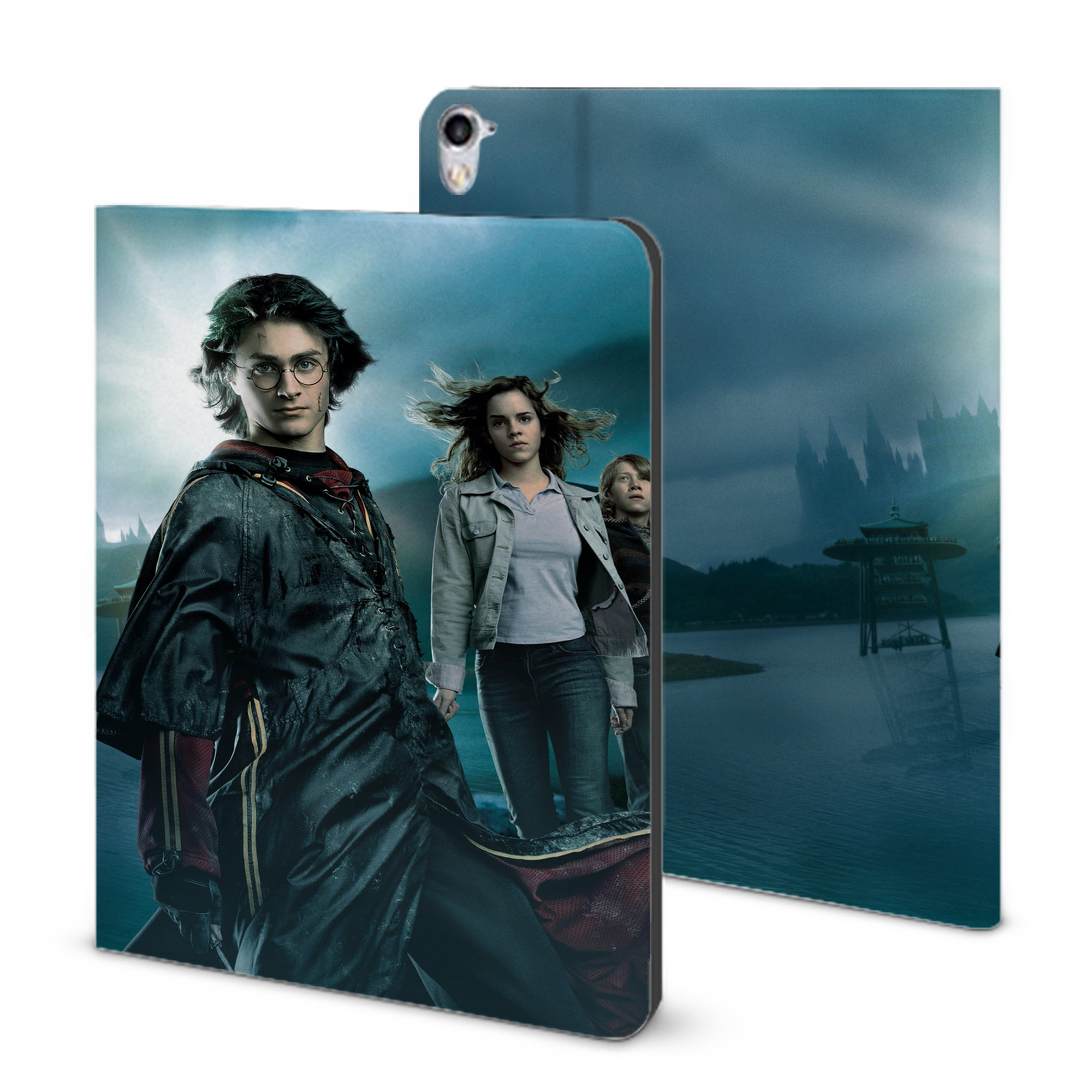 （画像用） Harry Potter ハリー・ポッターシリーズ IPad ケース ブック型 PUレザー TPU 耐衝撃 軽量 薄型 ペン収納なし 全面保護 IPad 各モデル対応